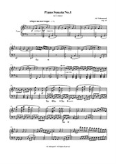 Piano Sonata No.1 - in E minor