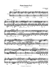 Piano Sonata No.2 - in A minor